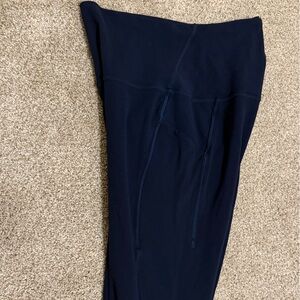 Lulu Align Pocket Navy Leggings